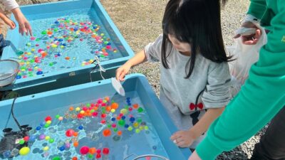 津田校区のお祭りに行ってきました！